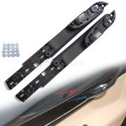 Комплект предни интериорни цели дръжки на BMW 7 серия F01 F02, черни