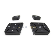 Копчета за волан за Mercedes ML GL GLE G W166 W463, черни