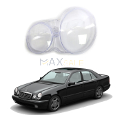 Ляво стъкло за фар Mercedes-Benz E-Class W210 (96-00)