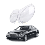 Ляво стъкло за фар на Mercedes-Benz E class W211 (03-09)