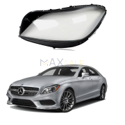 Ляво стъкло за фар Mercedes-Benz CLS W218 Facelift (2015-2018)