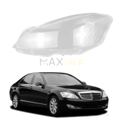 Ляво стъкло за фар на Mercedes-Benz S class W221 (07-09)