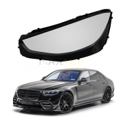 Ляво стъкло за фар на Mercedes-Benz S class W223 (20-23)