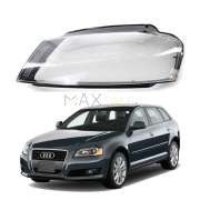 Ляво стъкло за фар на Audi A3 8P (09-12)