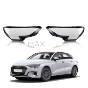 Комплект стъкла за фарове на  Audi A3 8Y (20-22), ляво и дясно 