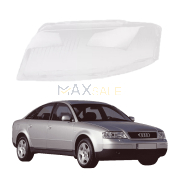 Ляво стъкло за фар Audi A6 C5 Facelift (03-05)