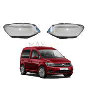 Комплект стъкла за фарове на VW Caddy (15-20), ляво и дясно