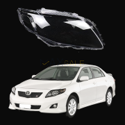 Дясно стъкло за фар за Toyota Corolla (07-09)