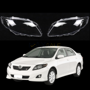 Комплект стъкла за фарове за Toyota Corolla (07-09), ляво и дясно 
