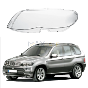 Ляво стъкло за фар на BMW X5 E53 (04-06)