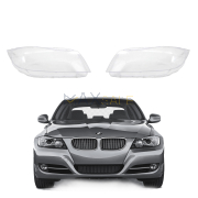 Комплект стъкла / капаци за фарове за BMW 3 Серия E90 E91 Facelift (07-12), ляво и дясно 