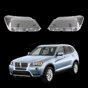 Комплект стъкла / капаци за фарове за BMW X3 F25 (10-14), ляво и дясно 