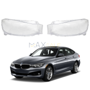 Комплект стъкла / капаци за фарове за BMW 3 Серия GT F34 (13-16), ляво и дясно 