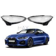Комплект стъкла / капаци за фарове BMW 4 серия G22 G23 G26 (20-23), ляво и дясно 