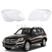 Комплект стъкла / капаци за фарове за Mercedes GLK X204 Facelift (13-15), ляво и дясно 
