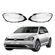 Комплект стъкла / капаци за фарове за VW Golf 7 (14-17), ляво и дясно 
