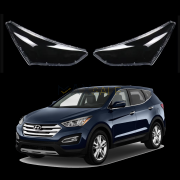 Комплект стъкла / капаци за фарове Hyundai Santa Fe (2013-2017), ляво и дясно