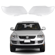 Комплект стъкла / капаци за фарове VW Touareg (08-11), ляво и дясно 