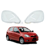 Комплект стъкла / капаци за фарове Toyota Yaris (03-05), ляво и дясно