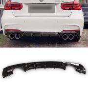 Дифузьор за BMW 3 серия F30 F31 M Performance лип за задна броня (2012-2018)