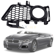 Решетка за ляв халоген на BMW 3 серия F30 F31 LCI / Facelift M пакет (2014-2019)