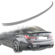 Лип спойлер за багажник M Performance style на BMW 3 серия G20 (2018+), подготвен за боядисване