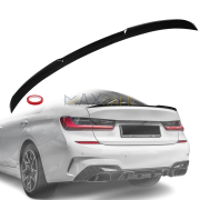 Лип спойлер за багажник M3 style на BMW 3 серия G20 (2020+), черен гланц