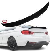 Заден спойлер за багажник PSM style на BMW 4 серия F32 (13-20), черен гланц
