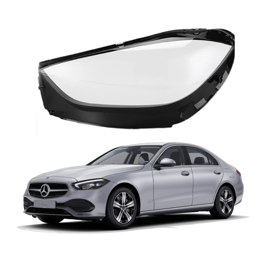 Ляво стъкло за фар на Mercedes-Benz C class W206 (21-23)