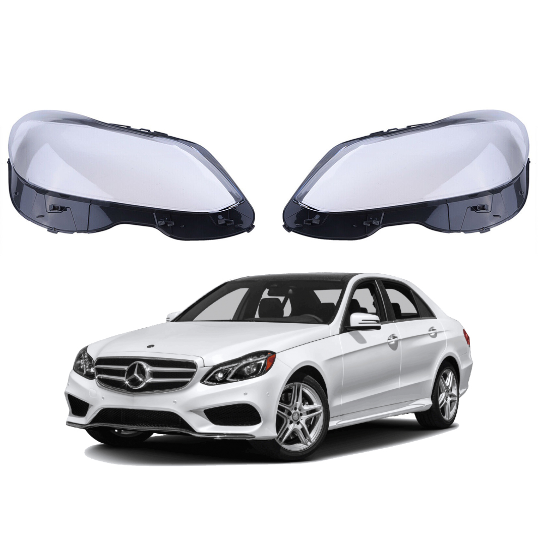 Комплект стъкла за фарове на Mercedes-Benz E class W212 (14-16), ляво 