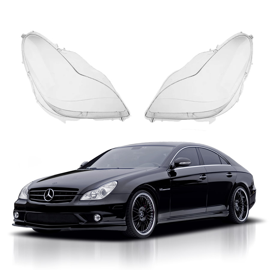 Комплект стъкла за фарове на Mercedes-Benz W219 CLS  (04-09)