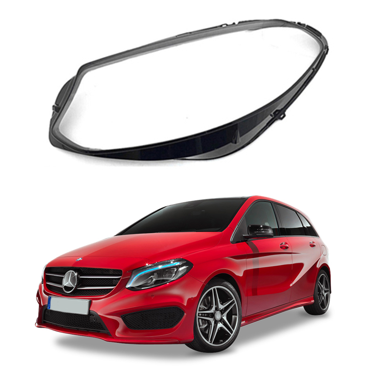 Ляво стъкло за фар на Mercedes-Benz B class W246 (16-19)