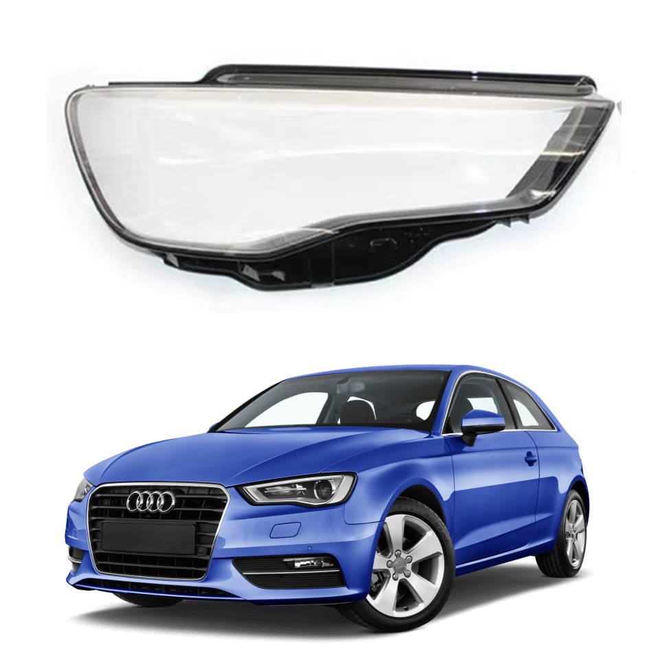 Дясно стъкло за фар на Audi A3 8V (13-15)