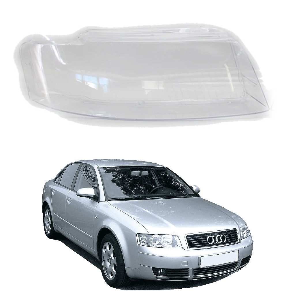 Дясно стъкло за фар на Audi A4 B6 