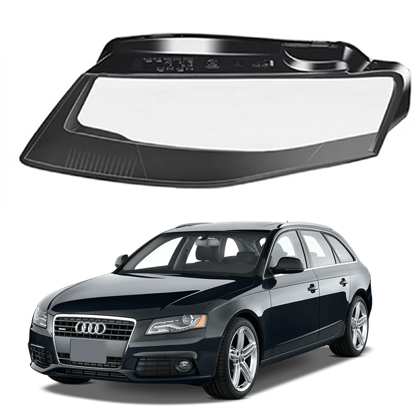 Ляво стъкло за фар на Audi A4 B8 (08-11)