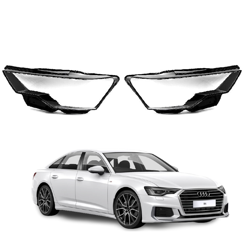 Комплект стъкла за фарове Audi A6 C8 (18-20), ляво и дясно 