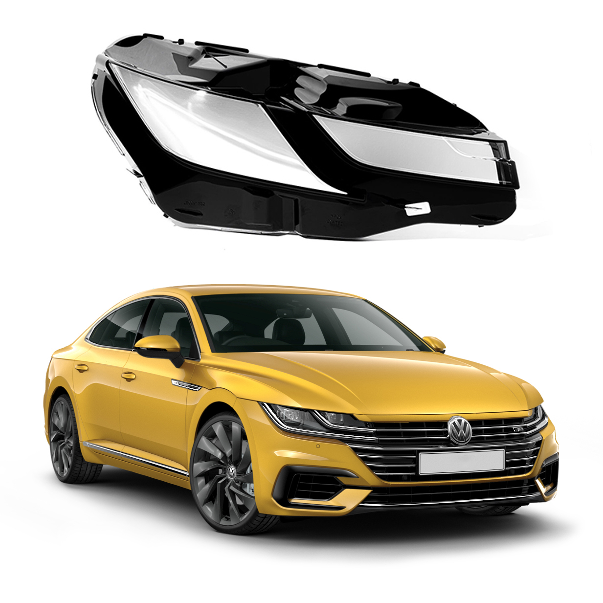 Дясно стъкло за фар на VW ARTEON 2018-2021