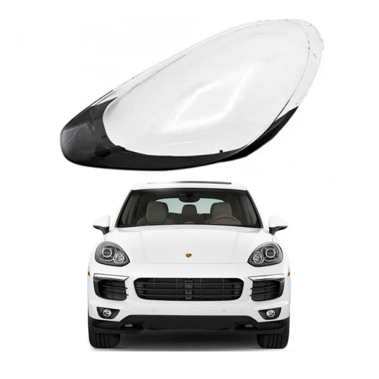 Ляво стъкло за фар за Porsche Cayenne (15-18)