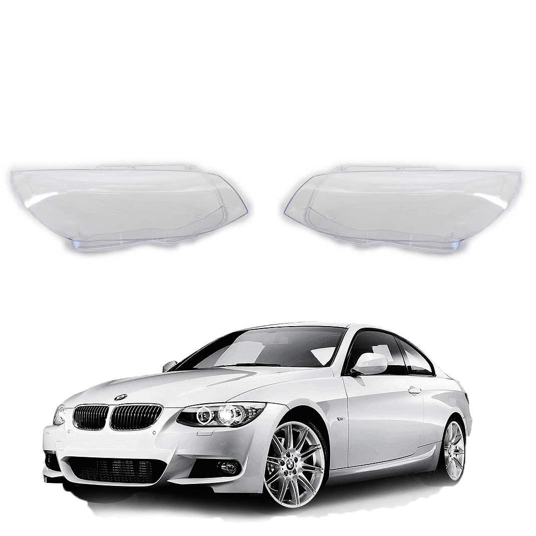 Комплект стъкла / капаци за фарове за BMW 3 серия E92 Е93, (06-09) , л
