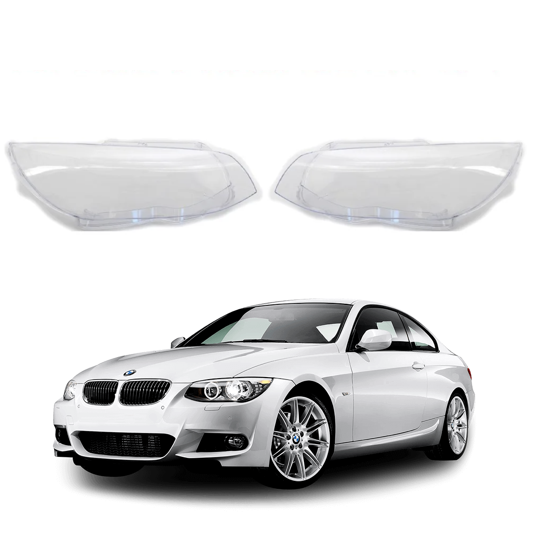 Комплект стъкла / капаци за фарове за BMW 3 E92 E93 Facelift, (10-14)
