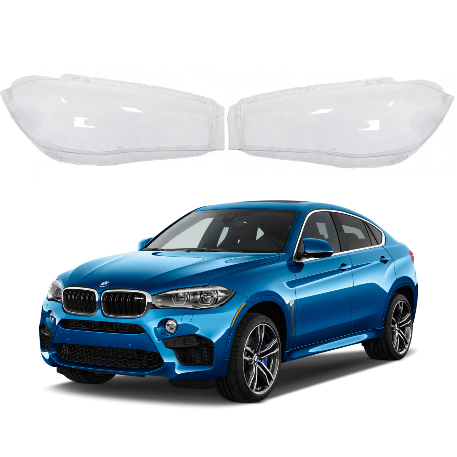 Комплект стъкла за фарове за BMW X6 F16 2014-2017