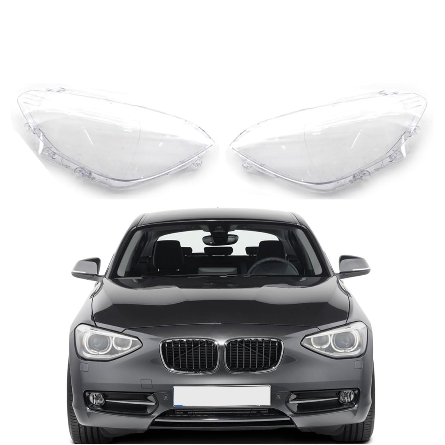 Комплект стъкла / капаци за фарове за BMW 1 F20 (11-14)