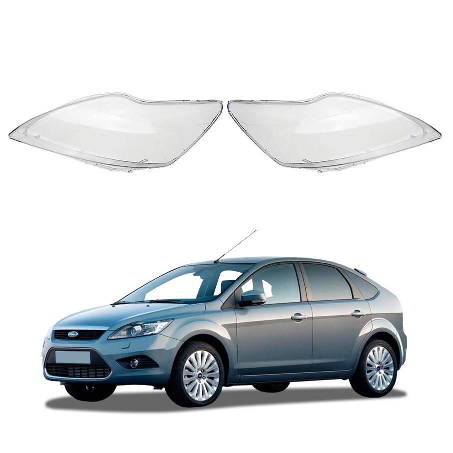 Комплект стъкла / капаци за фарове за Ford Focus, (09-11)