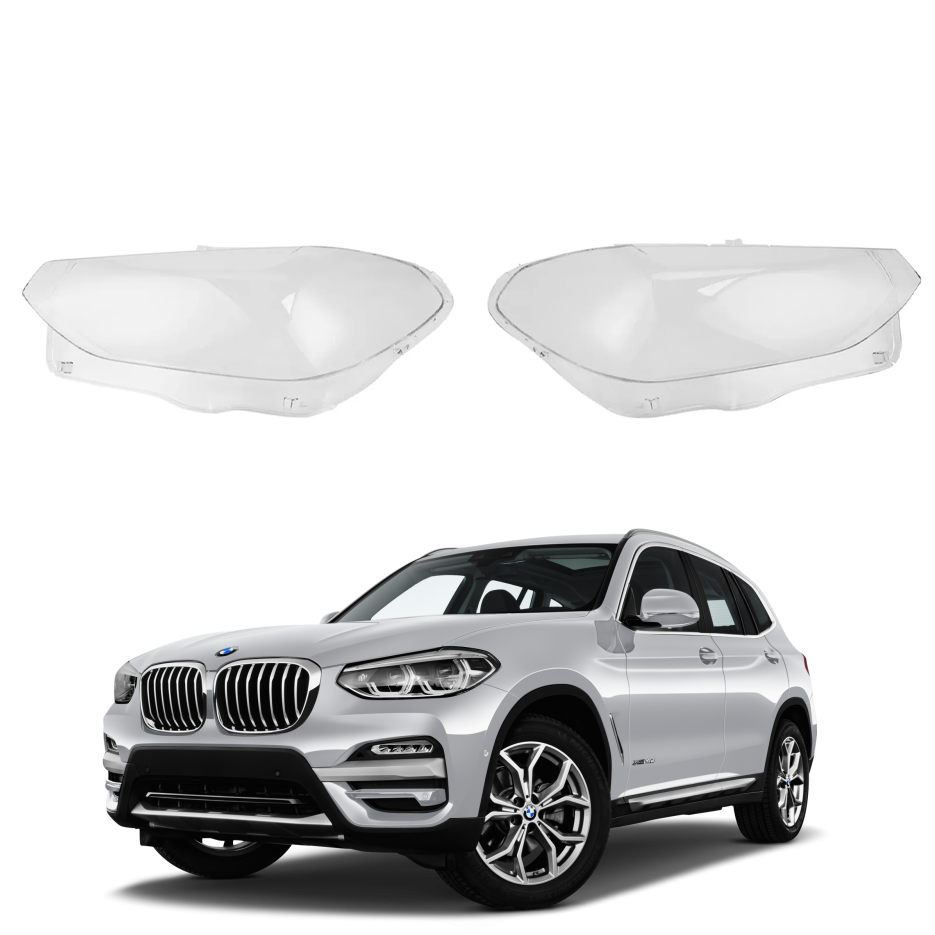 Комплект стъкла / капаци за фарове за BMW X3 G01 (17-20), ляво и дясно