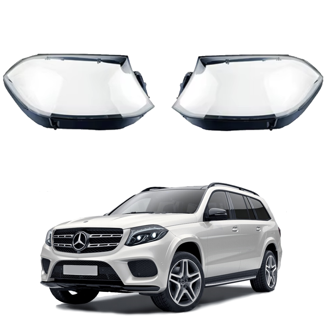 Комплект стъкла / капаци за фарове за Mercedes-Benz GLS X166 GL (15-19