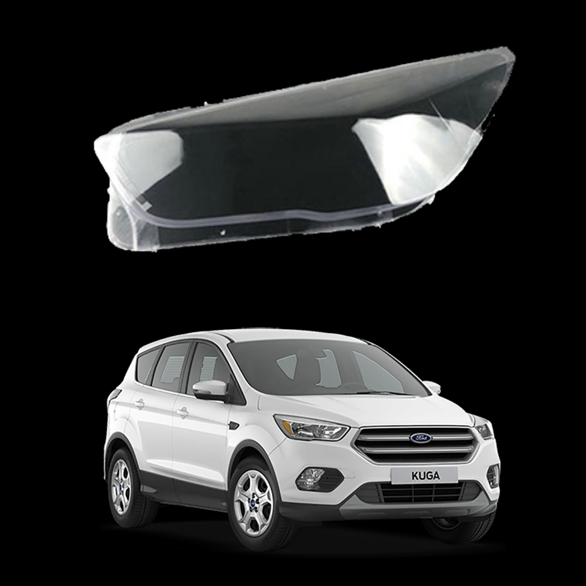 Ляво стъкло / капак за фар за Ford Kuga (16-19)