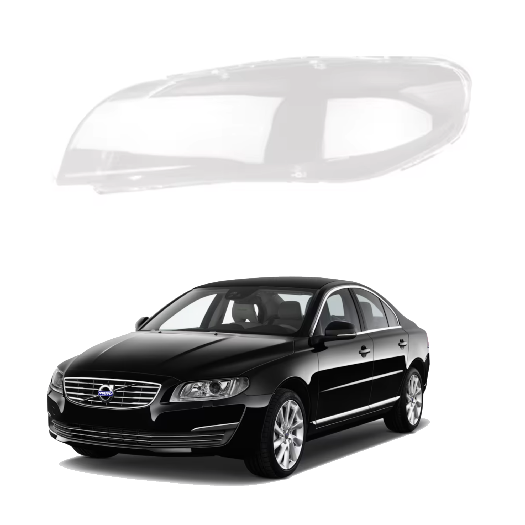 Ляво стъкло / капак за фар Volvo S80 (07-17)