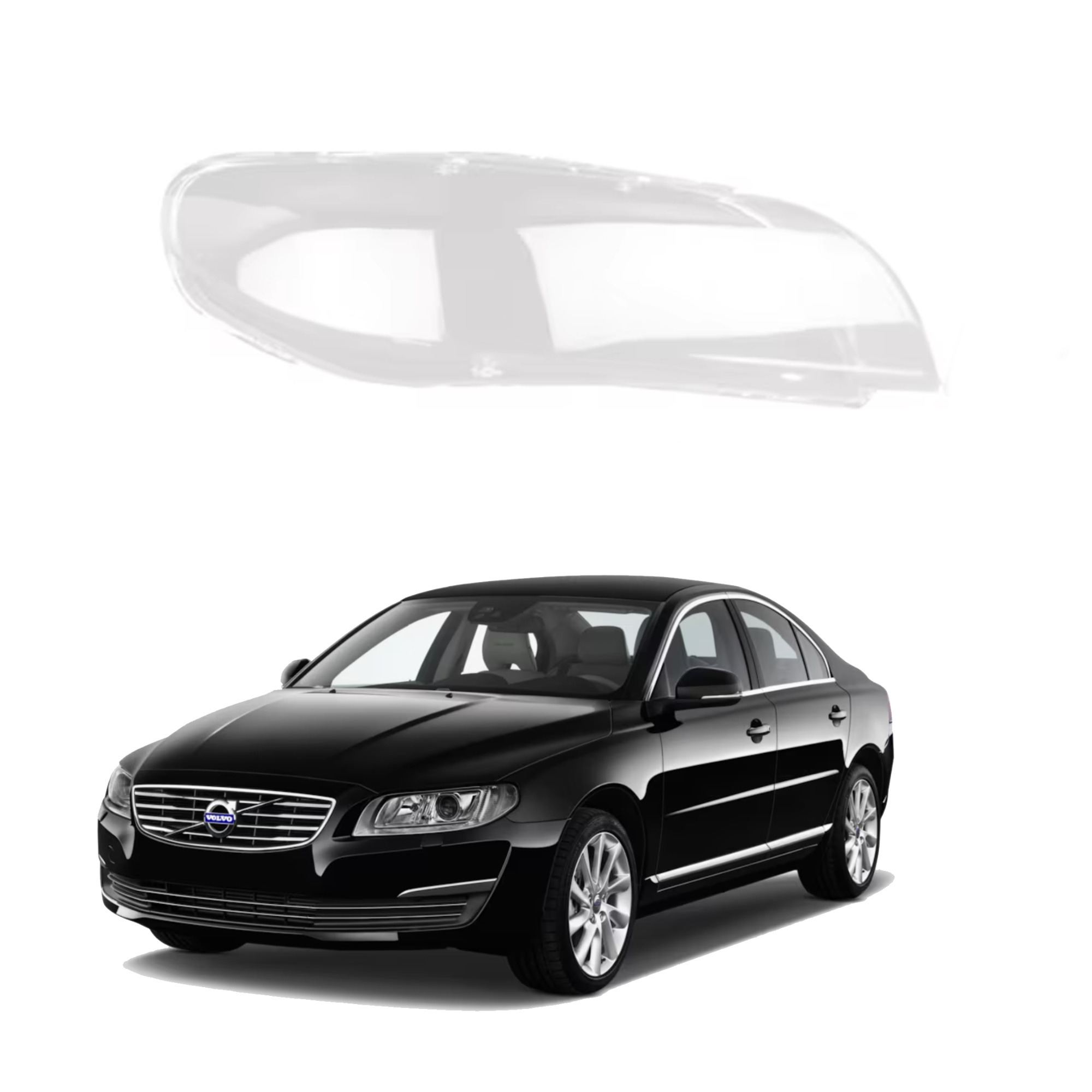 Дясно стъкло / капак за фар Volvo S80 (07-17)