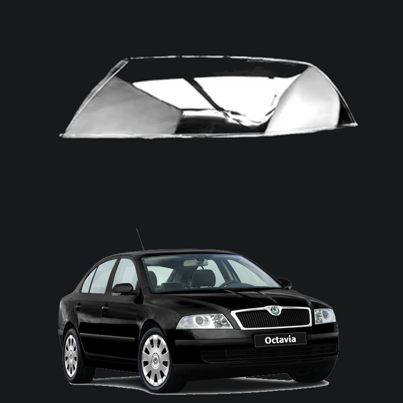 Ляво стъкло / капак за фар Skoda Octavia A5 (08-10)
