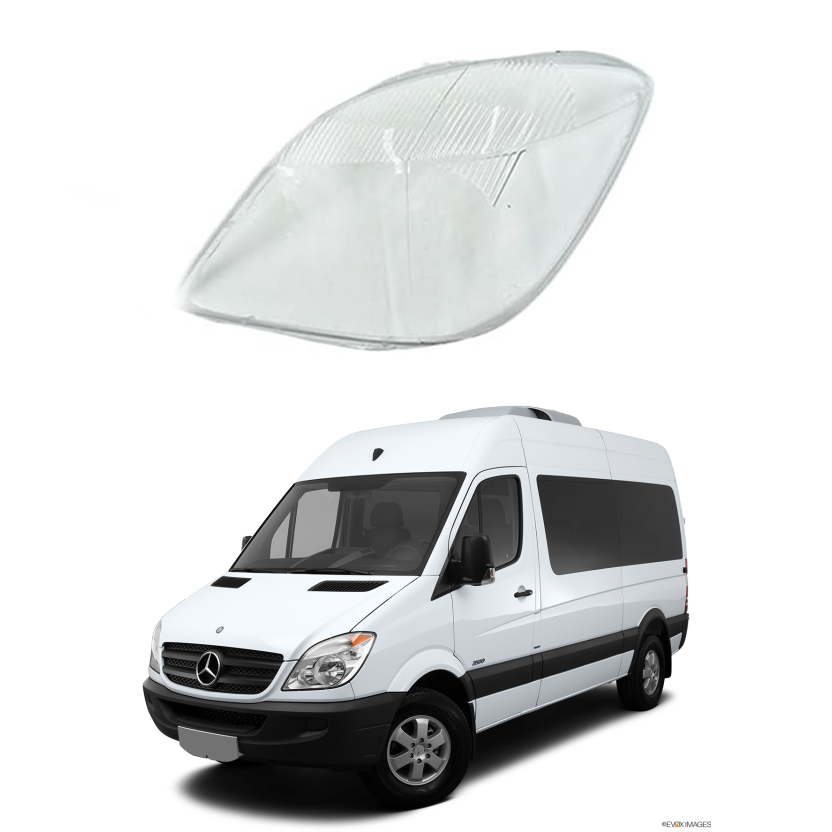 Ляво стъкло / капак за фар Mercedes-benz Sprinter W906 (08-12)
